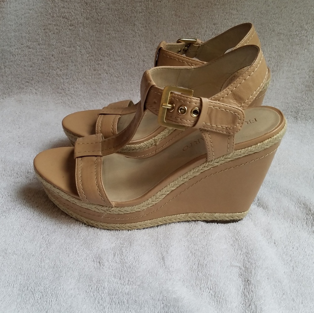 Macys Franco Sarto wedges